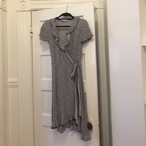 Flirty summer wrap dress