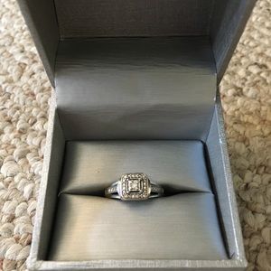 Zales sterling silver ring