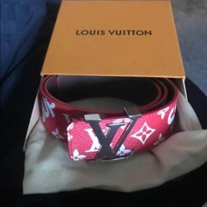 Louis Vuitton Supreme Belt