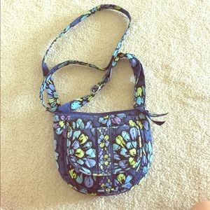 Indigo pop cross body bag