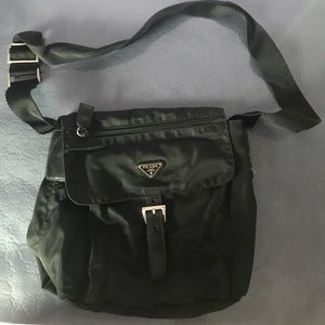 prada cross over purse