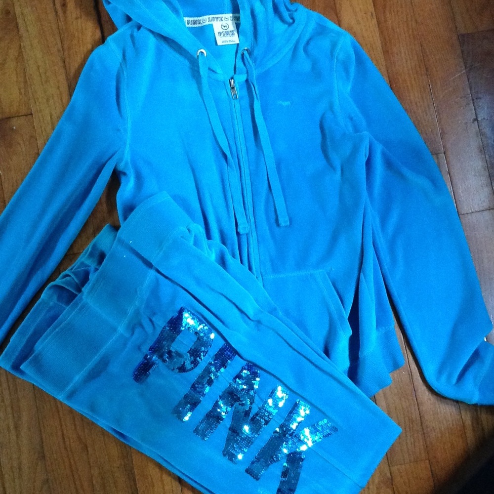 VS PINK Velour outfit