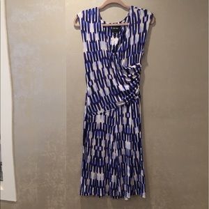 Anthro Nordstrom nic +zoe jersey dress Small geo