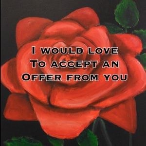 Feel free to make me an offer!