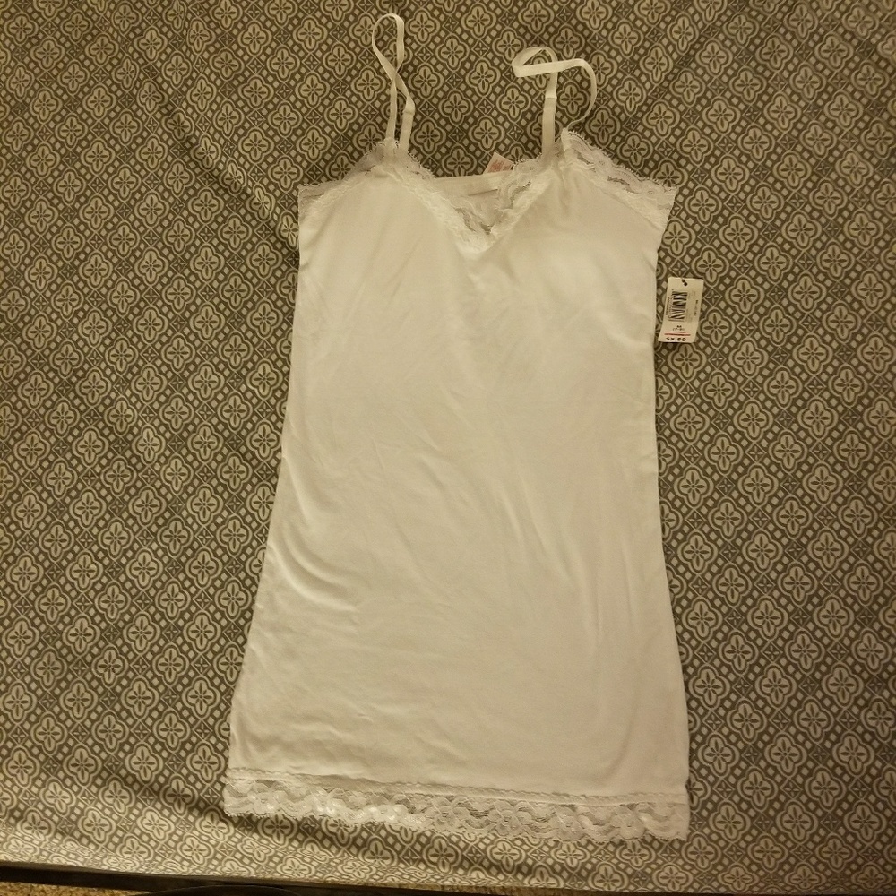 White tank top