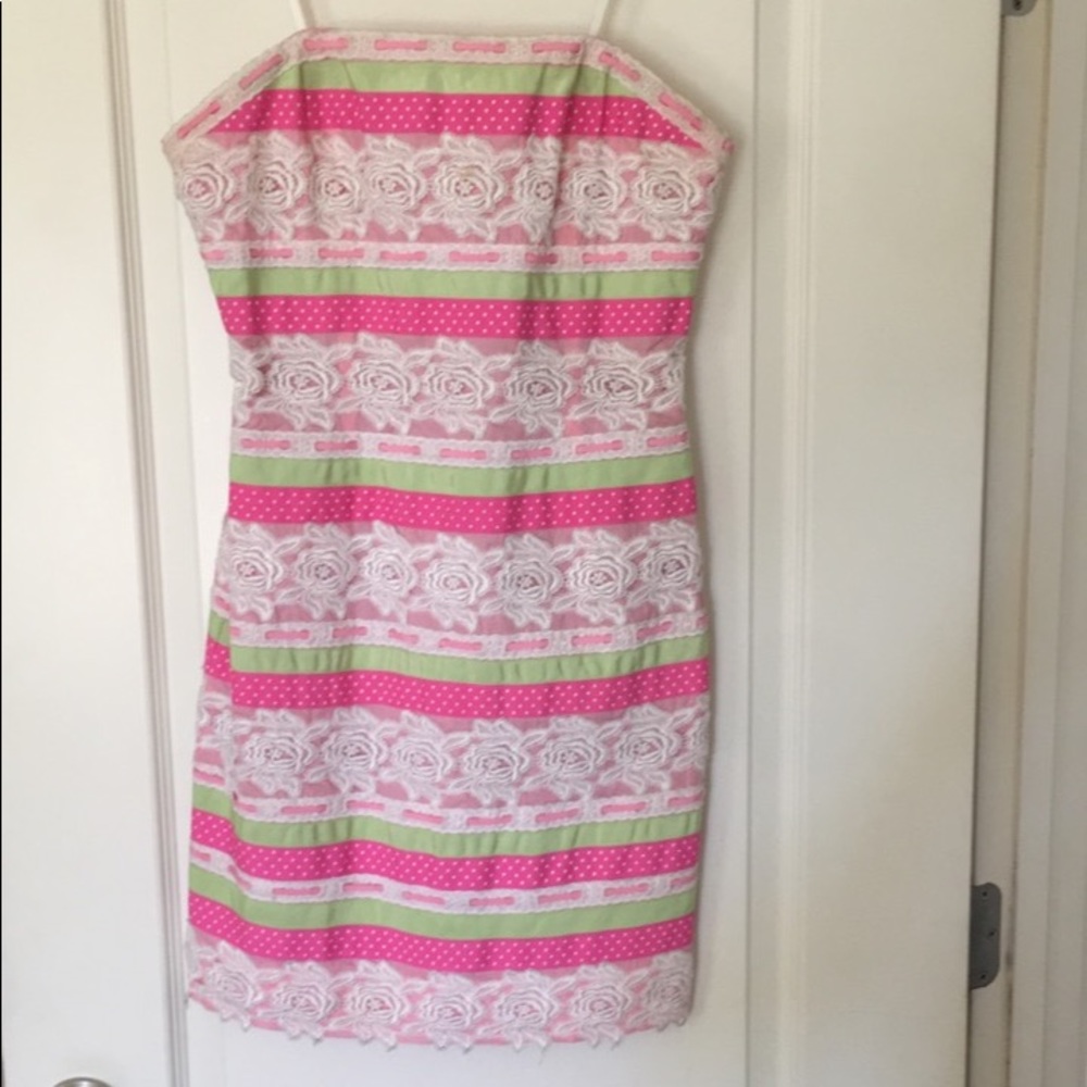 Lilly Pulitzer Strapless Dress