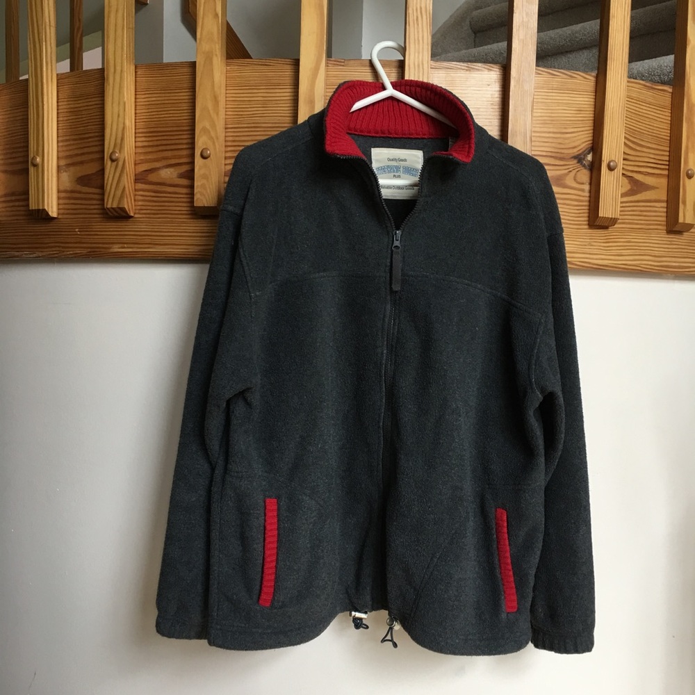 Fleece Jacket Plus Size