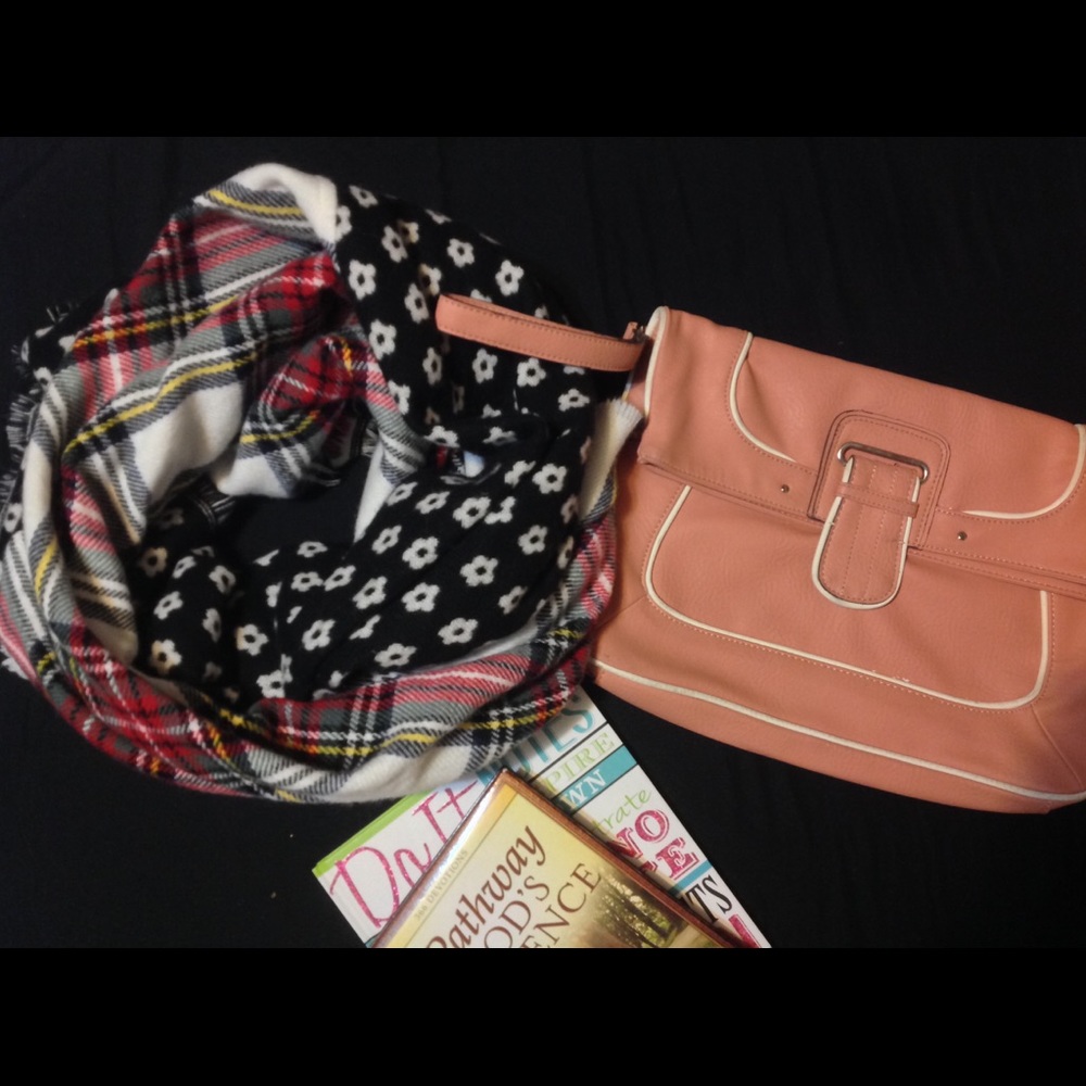 Oversized Blush Clutch