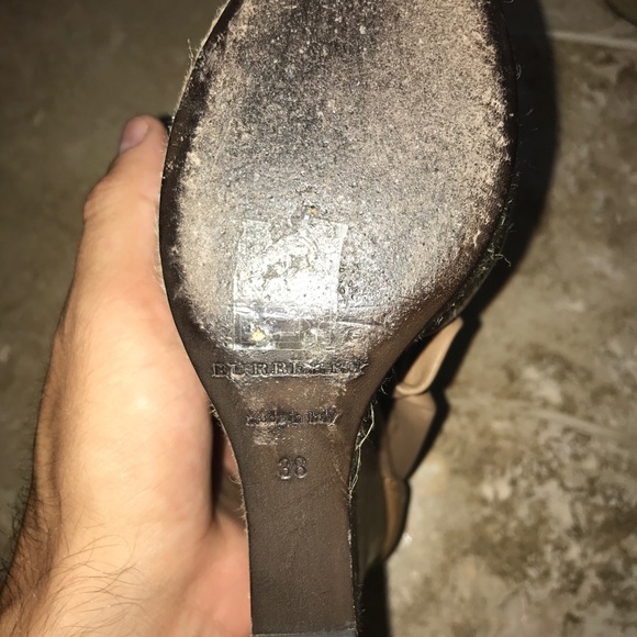 LEATHER AND HOUSE ESPADRILLES WEDGE SANDALS - Picture 4 of 5