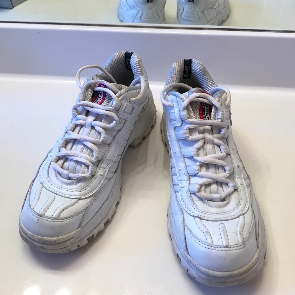 White Skechers