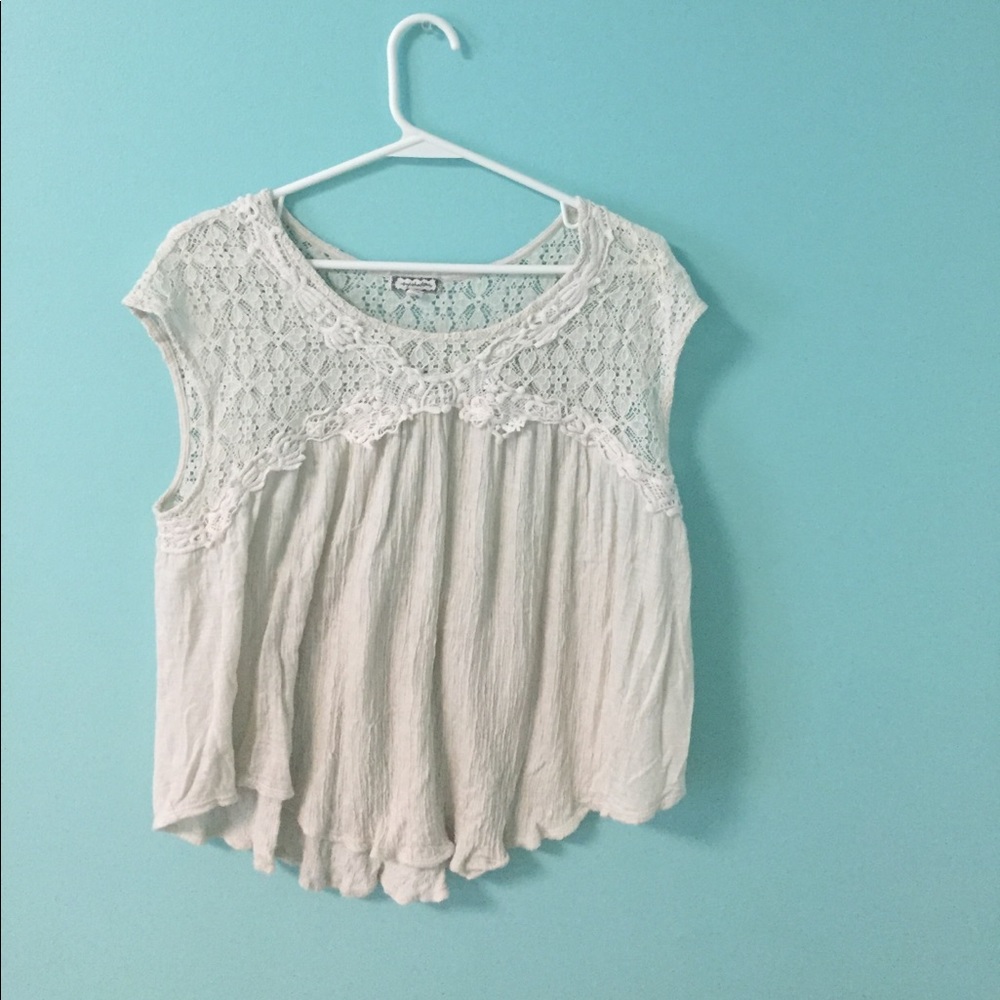 Lace Topped Shirt
