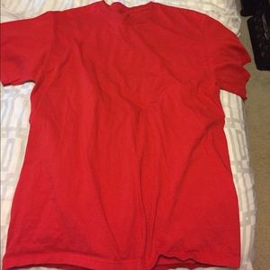 Fruit of the Loom red tee