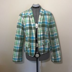 Gap plaid blazer