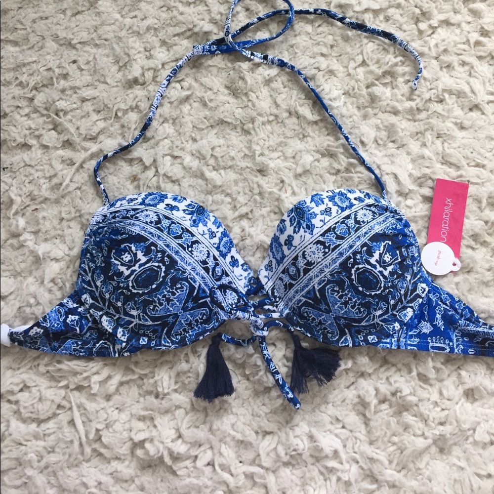 Xhilaration Push Up Bikini Top Size Large