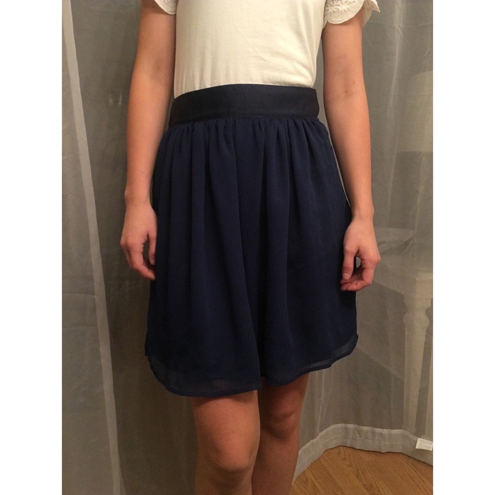 💙 Blue Chiffon Skirt 💙