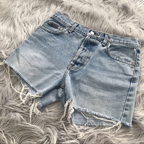 Calvin Klein Jeans Pants - VINTAGE Calvin Klein Jeans High-Waisted Shorts