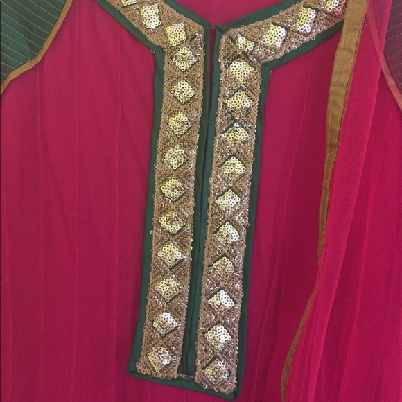 3 pieces. From India   Salwar kameez. - Picture 2 of 4