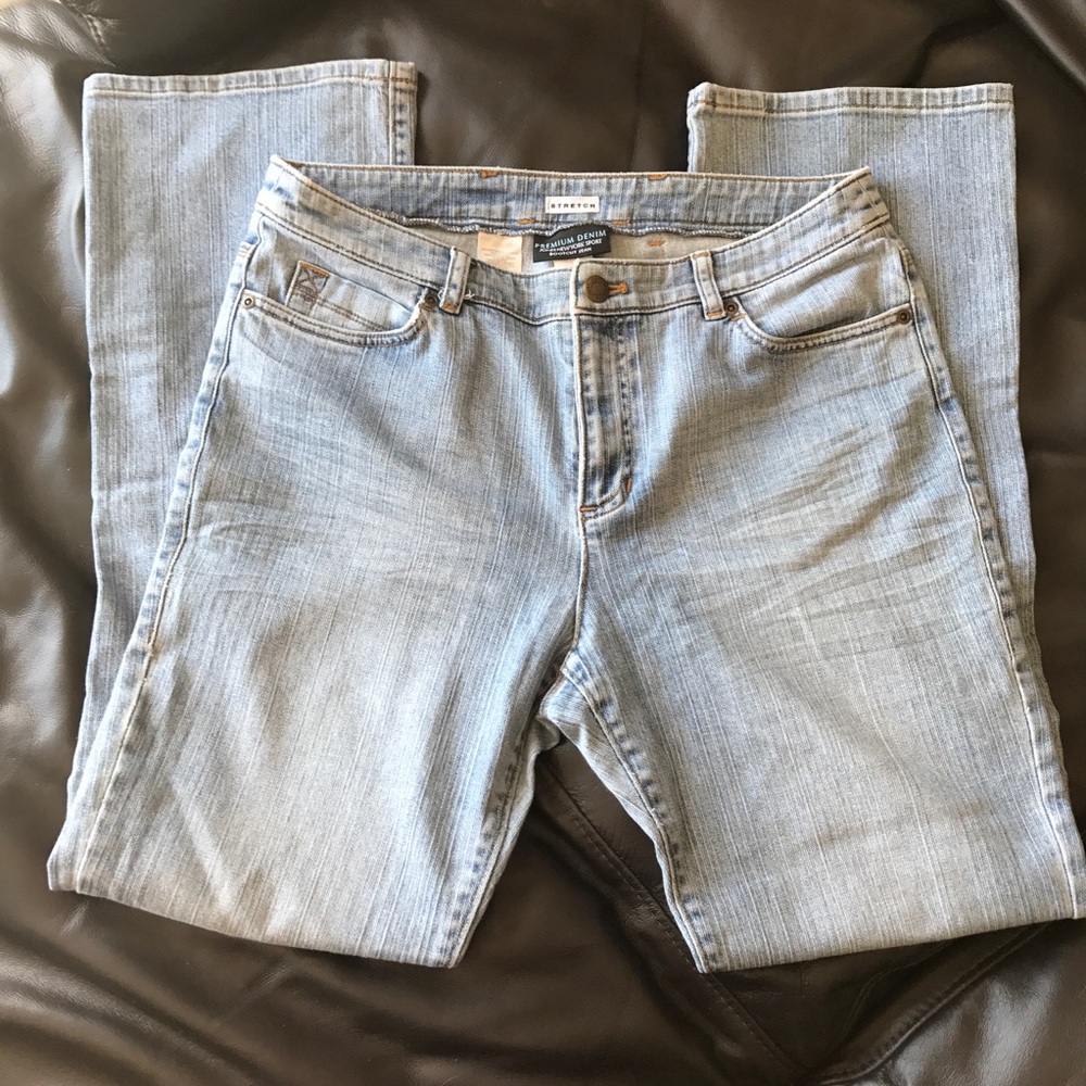 Jones New York Bootcut Jean 10in Rise, 8