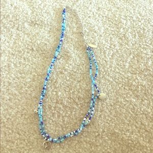 Beachy beaded peace necklace