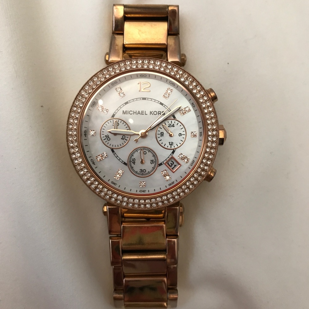 Rose Gold Michael Kors Watch