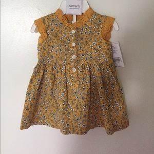 Baby flower print dress NWT!