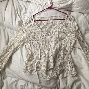 Free people white lace