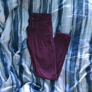 BDG Maroon High Rise Jeans