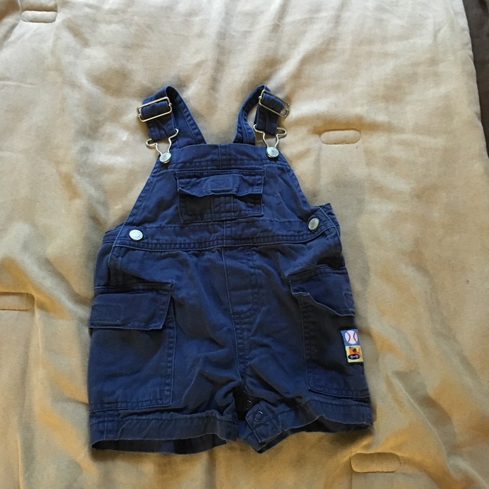 Carter's baby overall shorts - romper