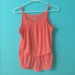 A Fashionable Tank Top with Ruffles