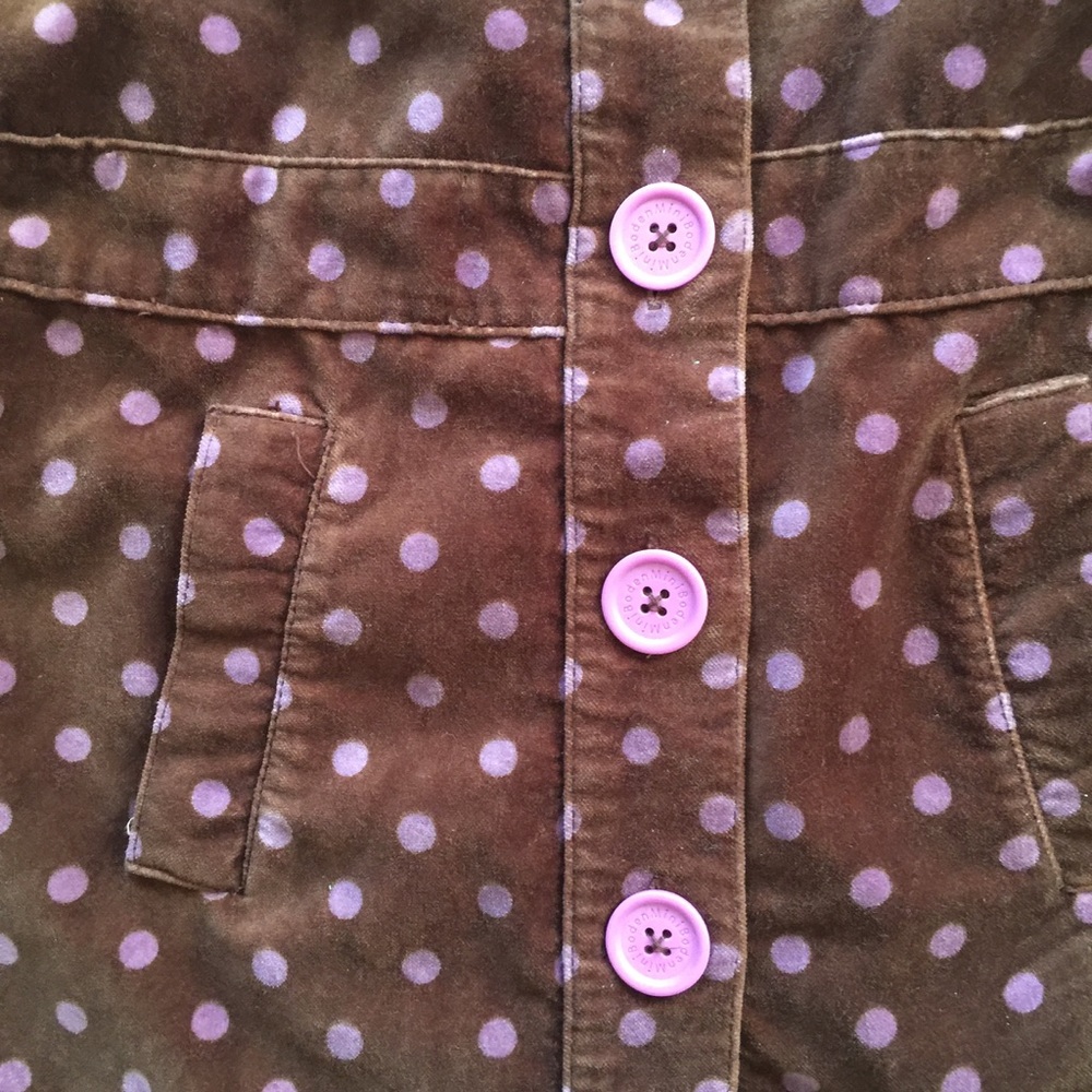 Mini Boden Velour Coat - Picture 3 of 6