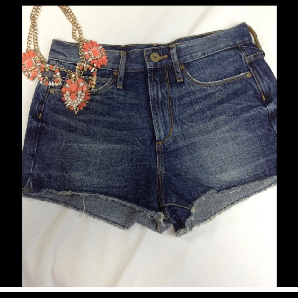 Articles of Society cut-off shorts