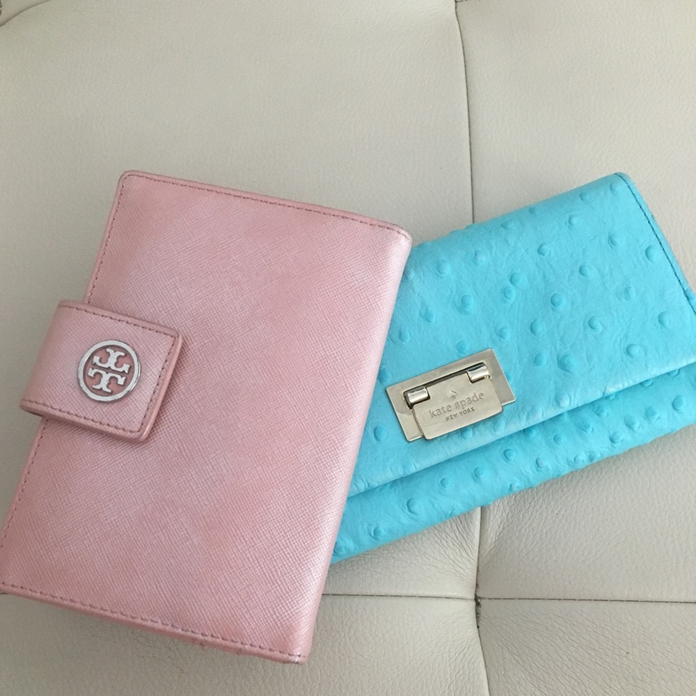 Gorgeous Tory and Kate spade wallet set