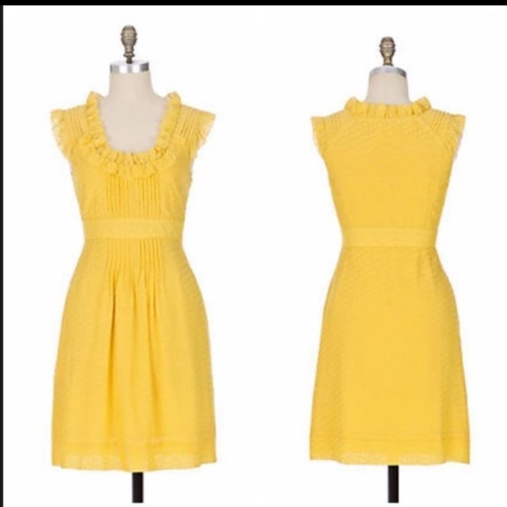 Anthropologie Behind the Clouds Dress Drycleaned 2