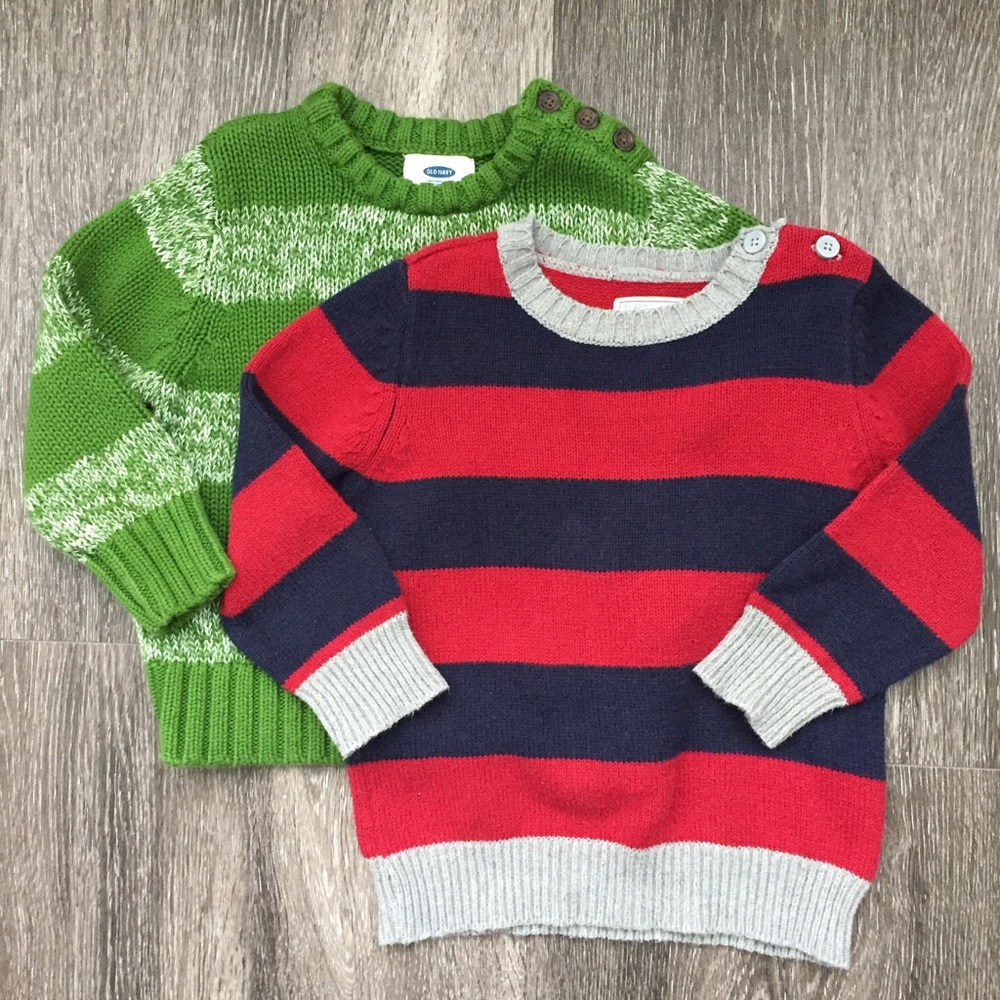 Boys knit sweater bundle
