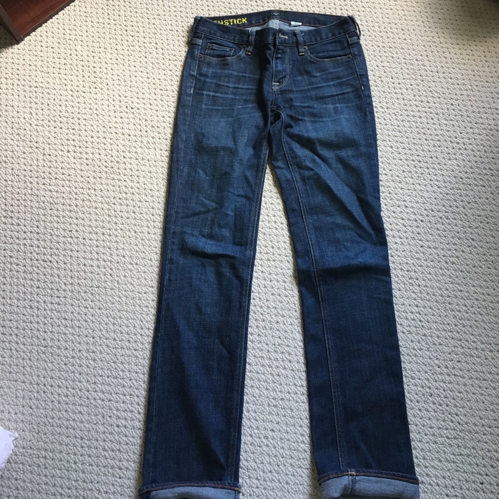 J Crew Matchstick jeans