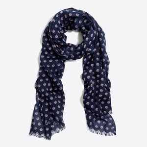 J. Crew Factory printed scarf