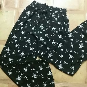 Floral pants