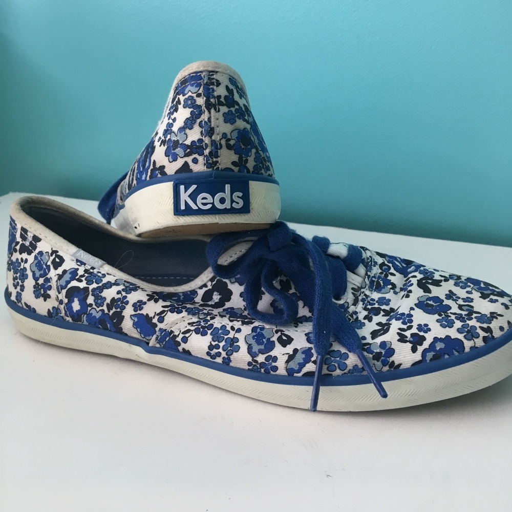 Limited Edition Blue Floral Keds