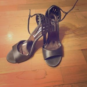 Gray Steve Madden heels