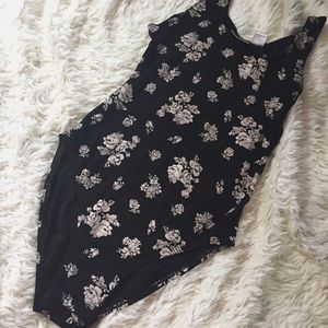 Vintage Floral Body Suit