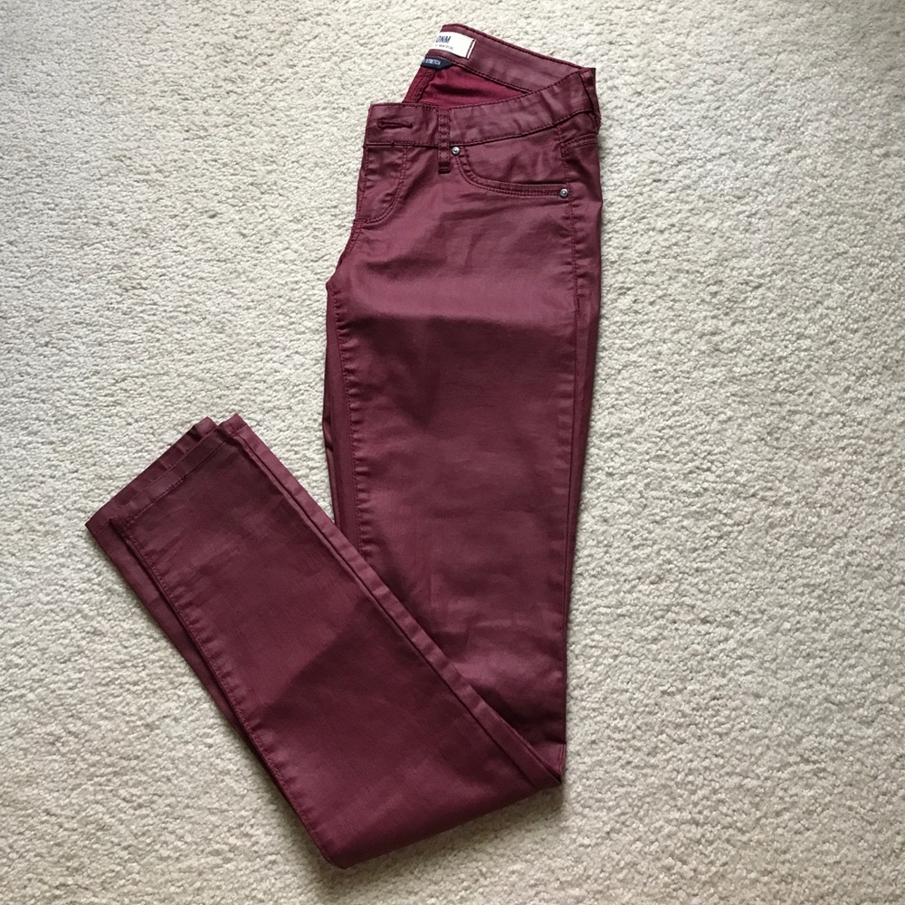 Garage metallic red jeans