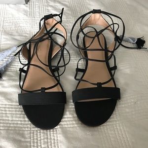 ALDO lace up sandals