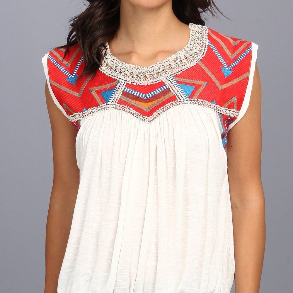 Free people tribal disco top
