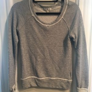 GRAY LONG SLEEVE SWEATER