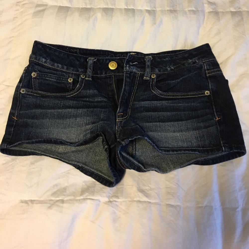 American Eagle denim shorts, size 6