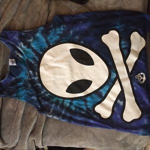 Stay Sick Alien Tye Dye Tank Top