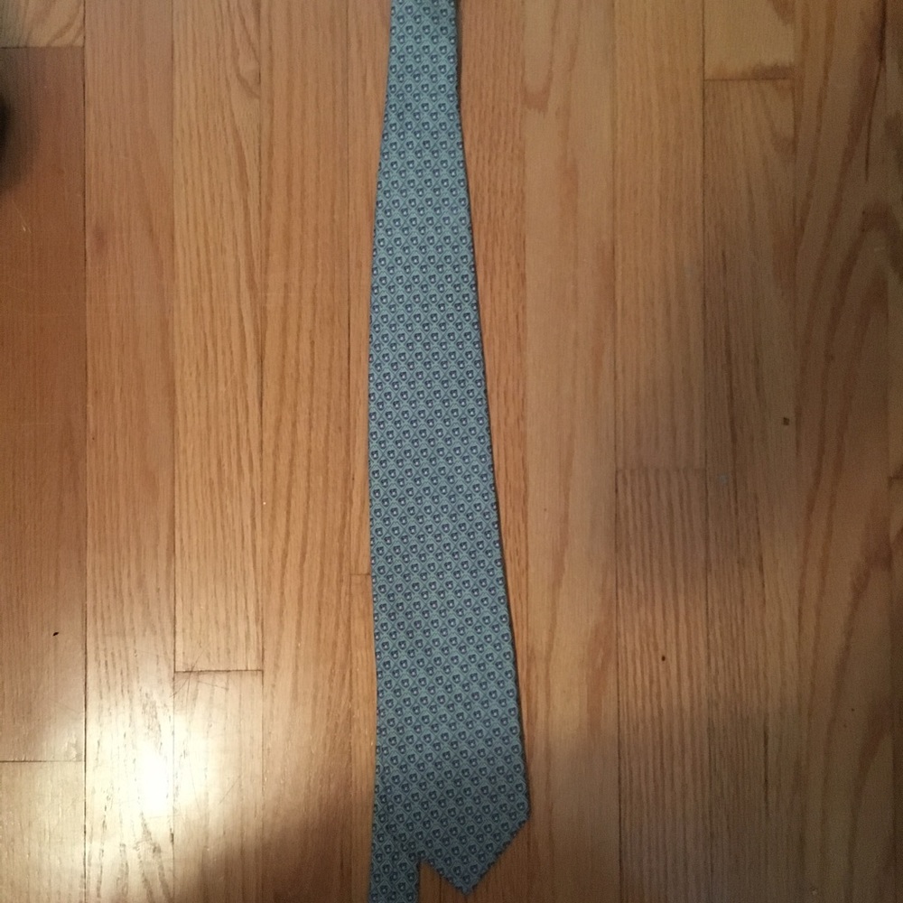 Green vineyard vines baseball tie