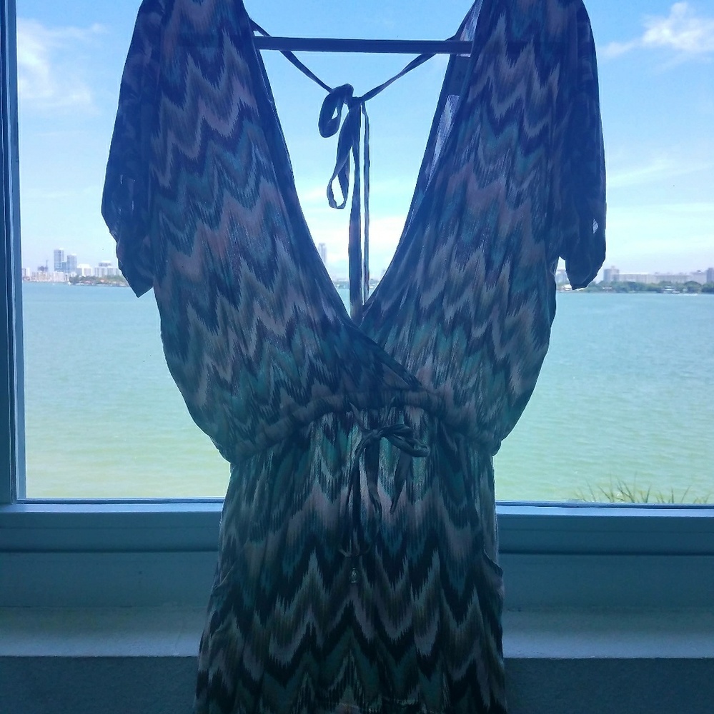 Romper can be a cute swim suit cover up