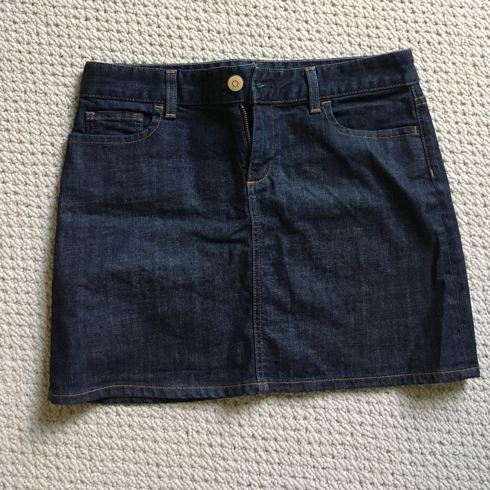J Crew Jean Skirt