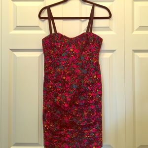 Nanette Lepore floral dress size 4